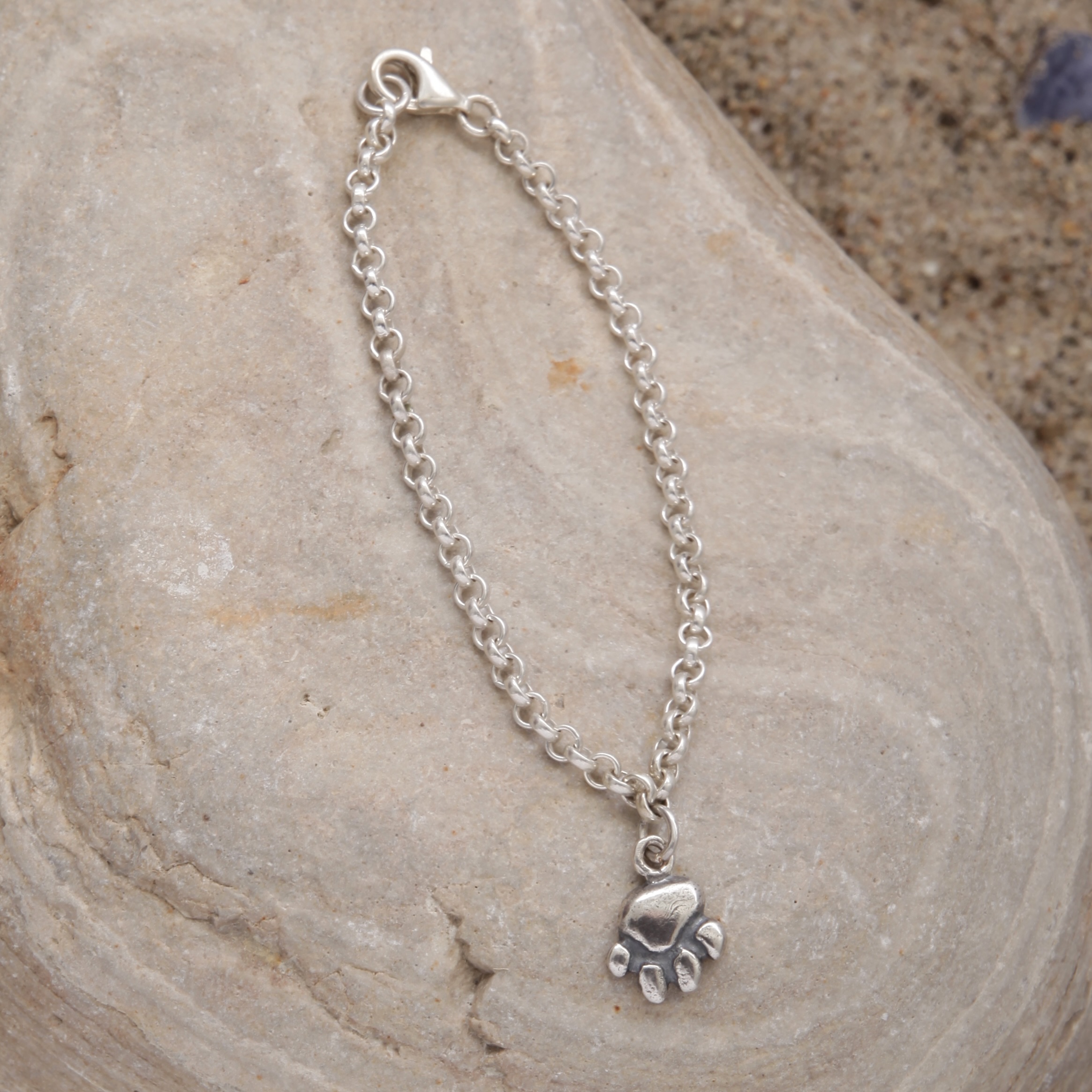 Single Paw Charm Bracelet
