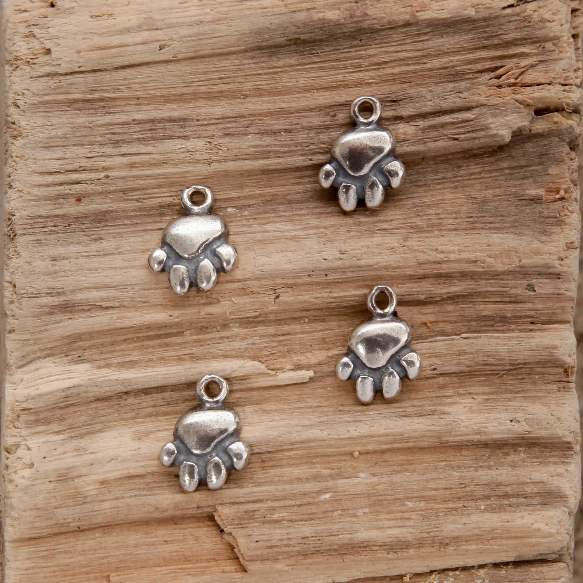 Single Paw Print Charm